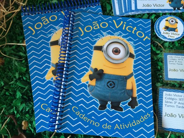 Caderno Personalizado pautado 20x14